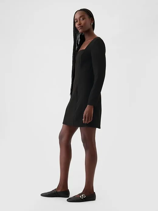 Square-Neck Mini Dress sold by GAP product image thumbnail 3