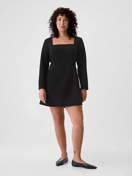 Square-Neck Mini Dress sold by GAP product image thumbnail 5