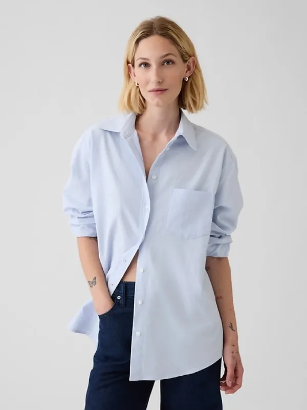 Organic Cotton Big Shirt sold by GAP