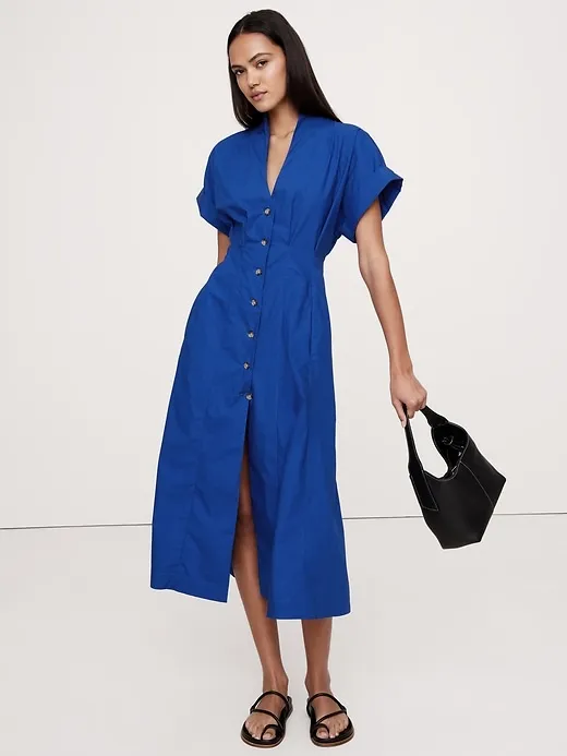 Poplin Shirt Dress sold by Banana Republic