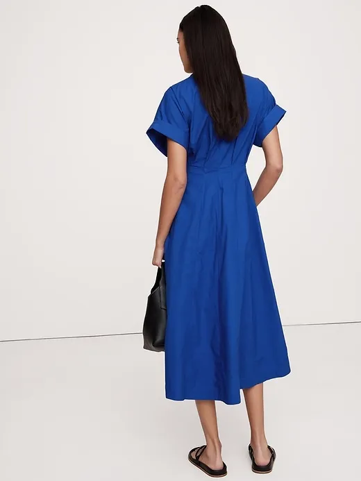 Poplin Shirt Dress sold by Banana Republic product image thumbnail 2