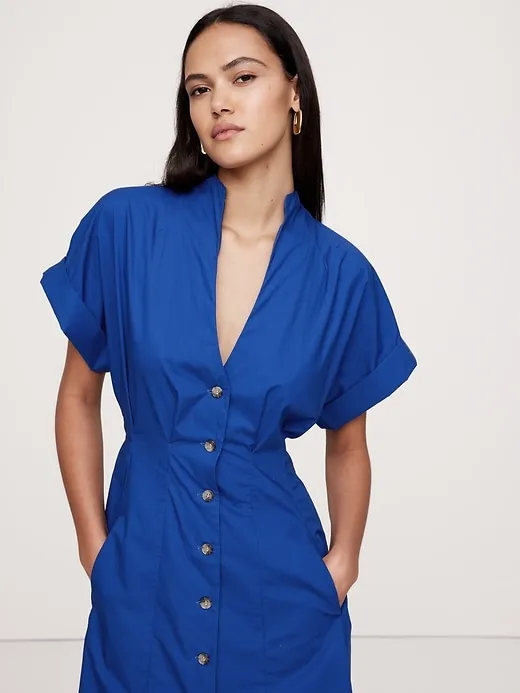 Poplin Shirt Dress sold by Banana Republic product image thumbnail 3