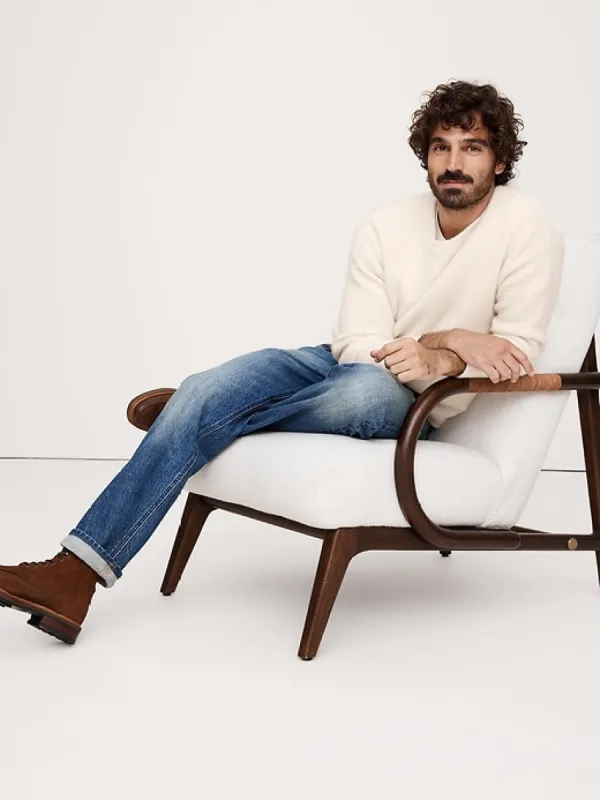 Cotton-Merino-Cashmere Sweater sold by Banana Republic