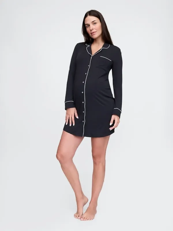 Maternity Modal PJ Shirtdress sold by GAP