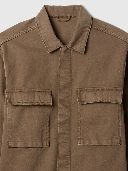 Denim Overshirt sold by GAP product image thumbnail 4