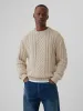 Relaxed Cable-Knit Sweater sold by GAP