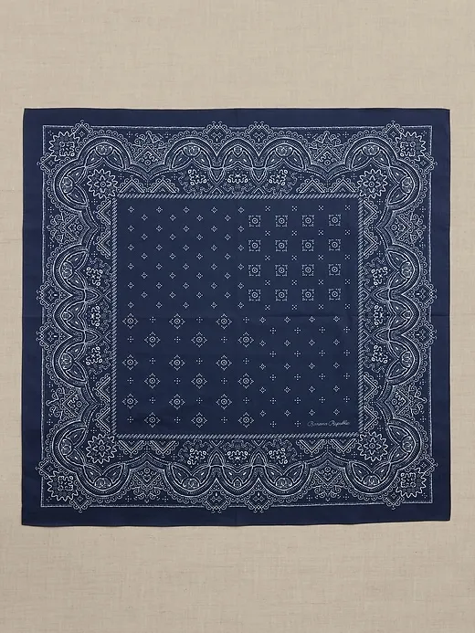 Alamere Cotton Bandana sold by Banana Republic product image thumbnail 3