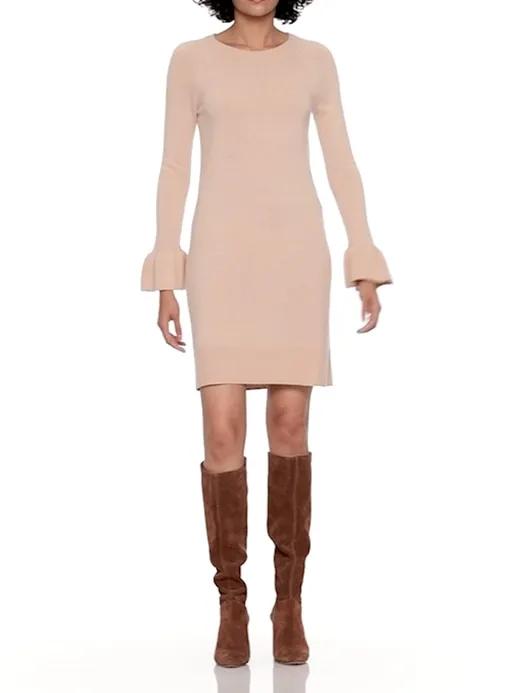 Ruffle-Cuff Sweater Dress sold by Banana Republic product image thumbnail 4