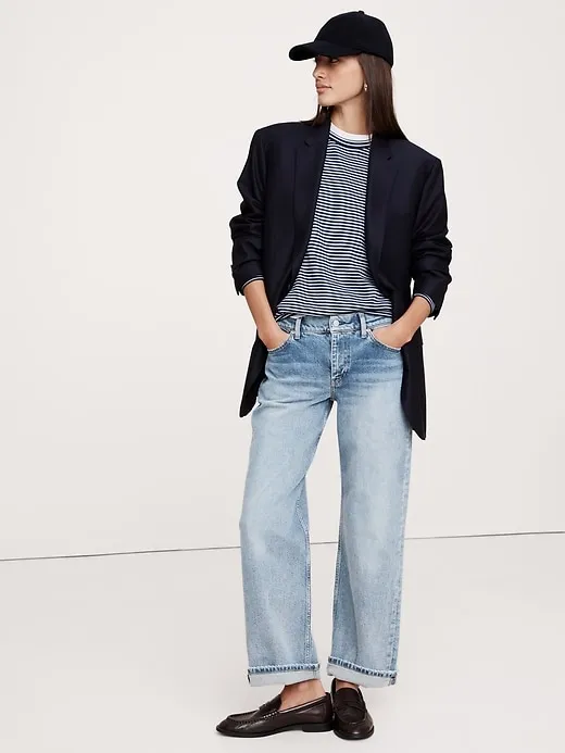 Mid-Rise 90s Relaxed Jean sold by Banana Republic