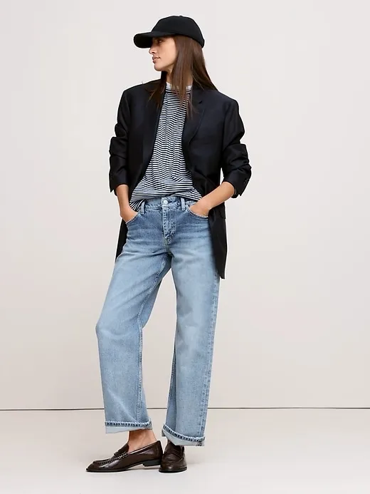 Mid-Rise 90s Relaxed Jean sold by Banana Republic product image thumbnail 4