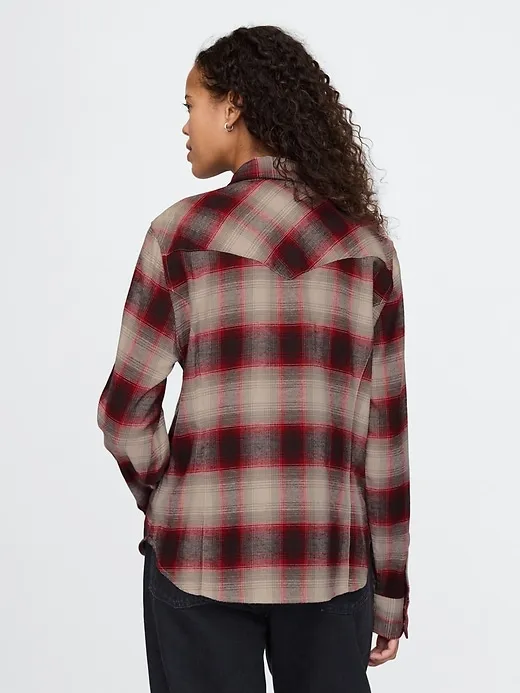 Flannel Western Shirt sold by GAP product image thumbnail 2