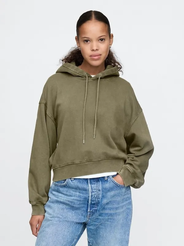 Vintage Soft Cropped Hoodie sold by GAP