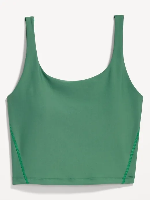 Light Support PowerSoft Longline Sports Bra sold by GAP product image thumbnail 4