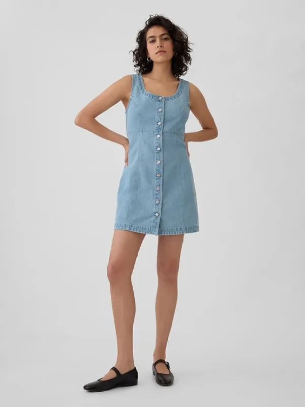Denim Mini Dress sold by GAP