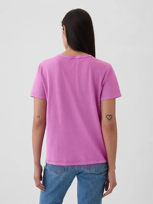 Organic Cotton Vintage T-Shirt sold by GAP product image thumbnail 2