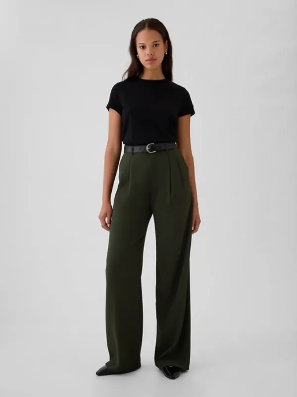 365 High Rise Pleated Trousers sold by GAP