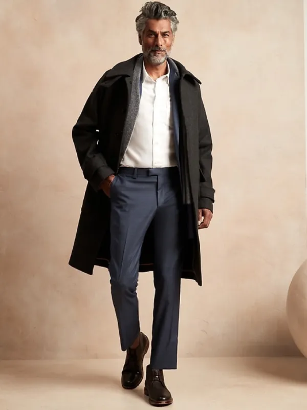 Slim Sharkskin Suit Pant sold by Banana Republic