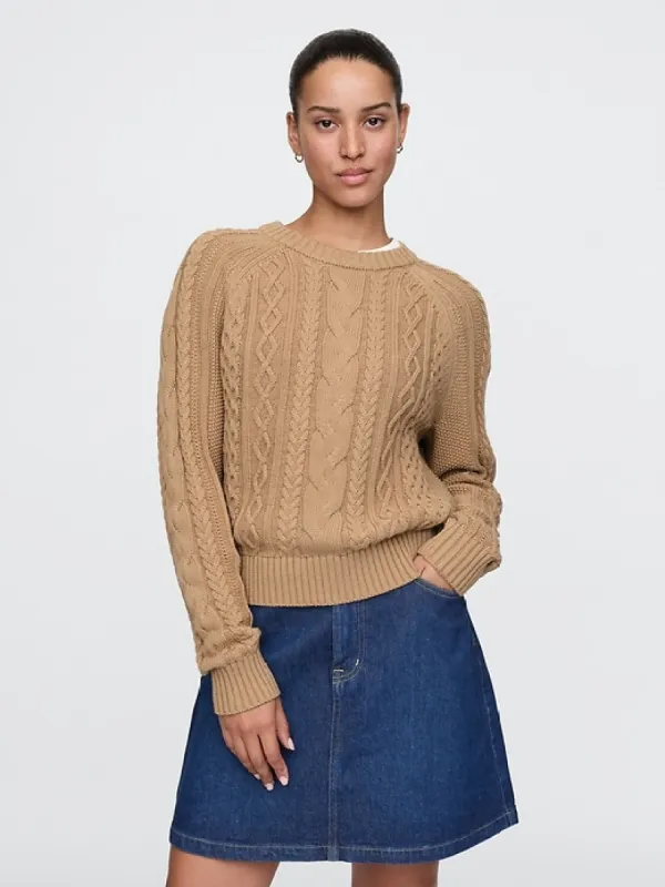 Classic Cable-Knit Sweater sold by GAP