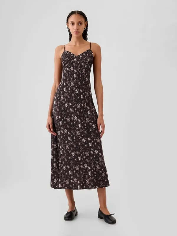 Pintuck Midi Dress sold by GAP