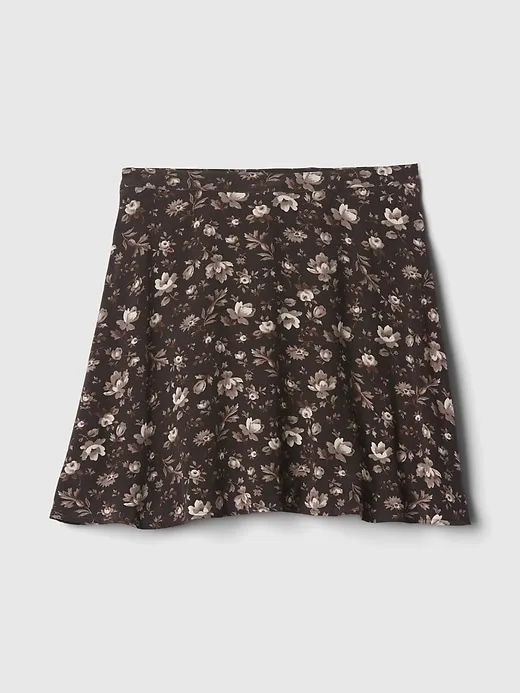 Crepe Floral Mini Skirt sold by GAP product image thumbnail 5