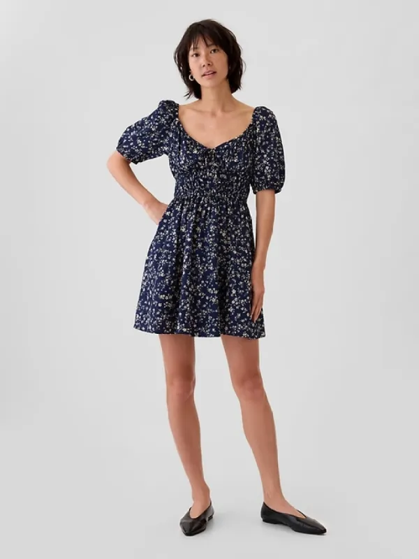Smocked Mini Dress sold by GAP