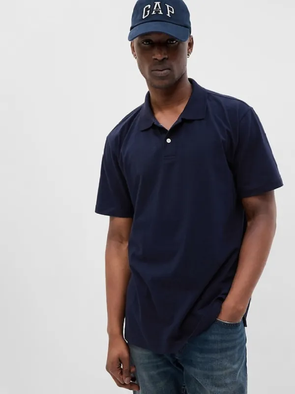 Organic Cotton Polo Shirt sold by GAP