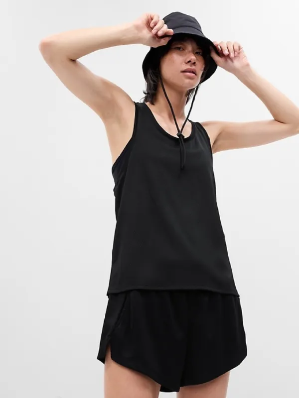 GapFit High Rise Mesh Running Shorts sold by GAP