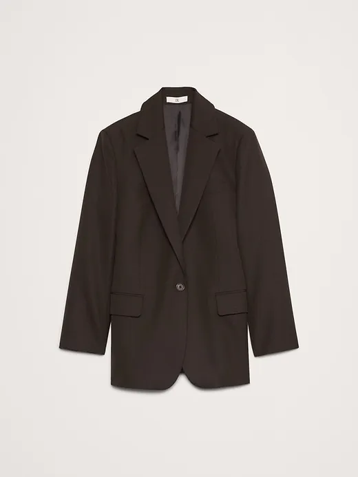 Boyfriend Wool Blazer sold by Banana Republic product image thumbnail 4