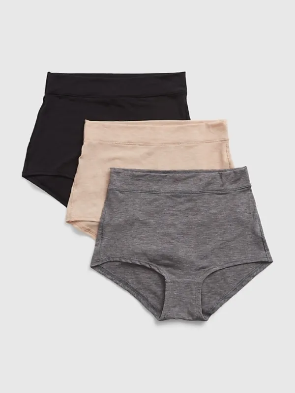 Breathe High Rise Bikini (3-Pack) sold by GAP