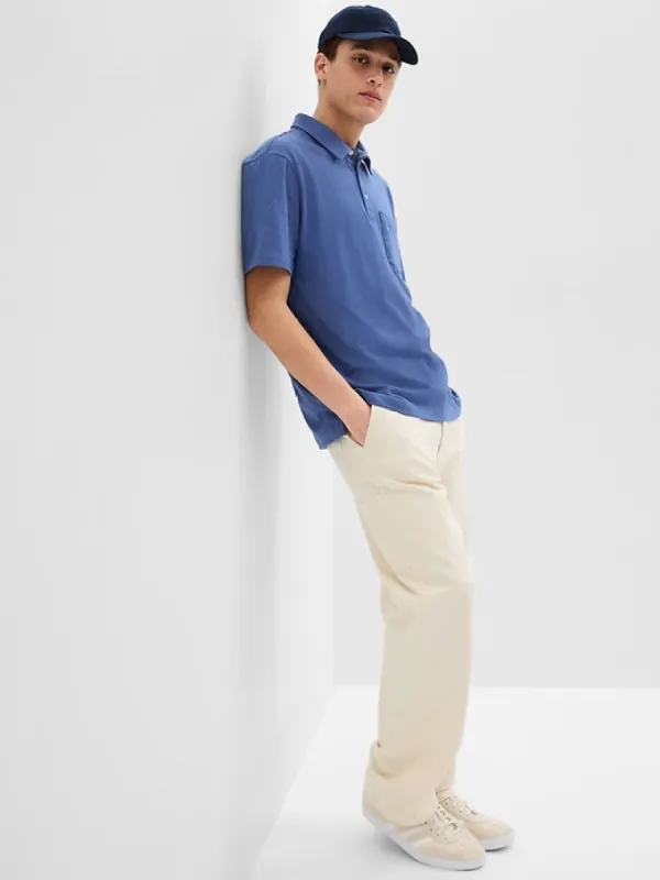 Slub Pocket Polo Shirt sold by GAP