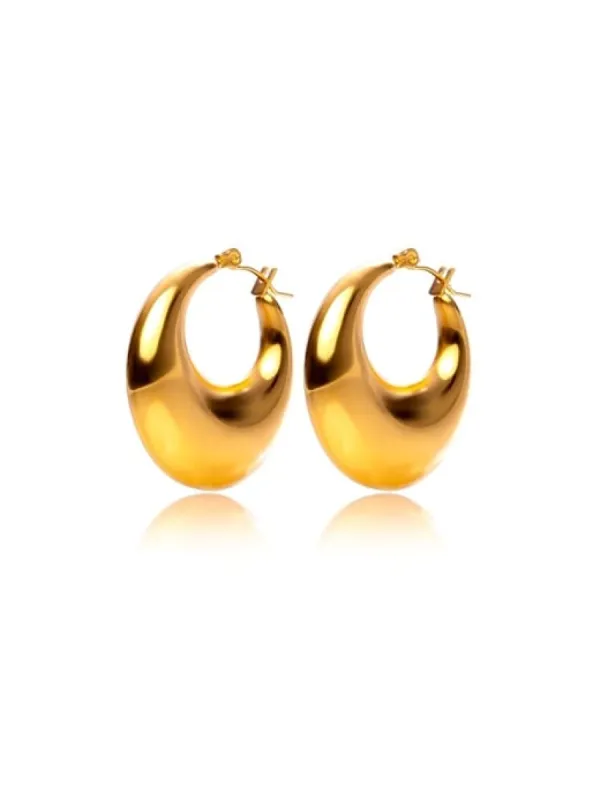 Rise Hoop Earrings sold by GAP