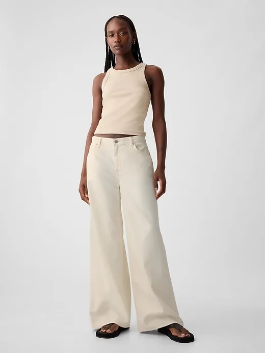 Mid Rise UltraSoft Baggy Jeans sold by GAP