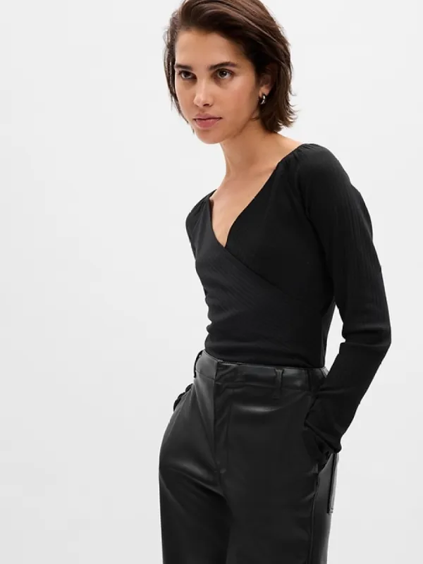 Modern Rib Wrap T-Shirt sold by GAP