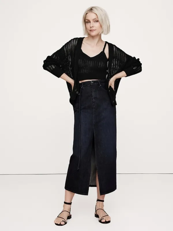 Oversized Cotton Cardigan sold by Banana Republic