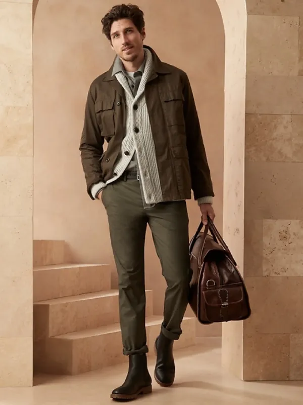 Slim Core Temp Chino sold by Banana Republic