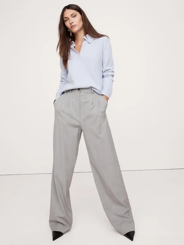 Cashmere Rugby Sweater Polo sold by Banana Republic