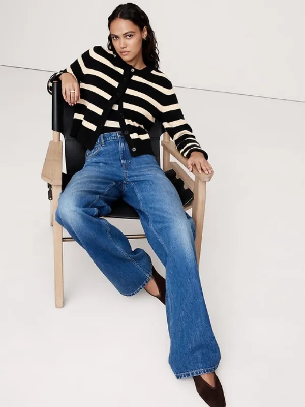 Relaxed Cashmere Cardigan sold by Banana Republic