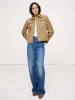 Relaxed Suede Trucker Jacket sold by Banana Republic