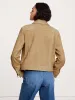 Relaxed Suede Trucker Jacket sold by Banana Republic