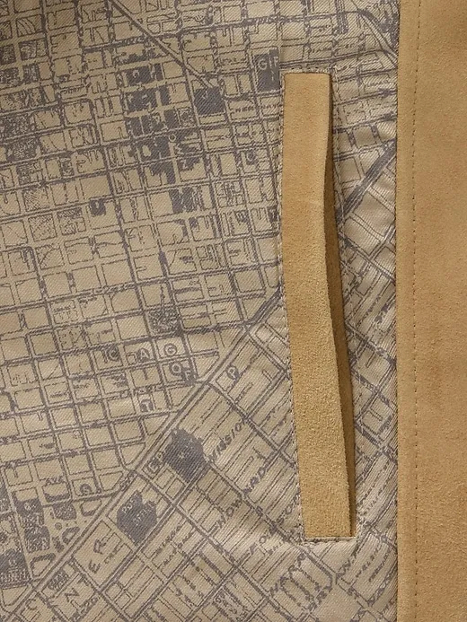 Relaxed Suede Trucker Jacket sold by Banana Republic product image thumbnail 5