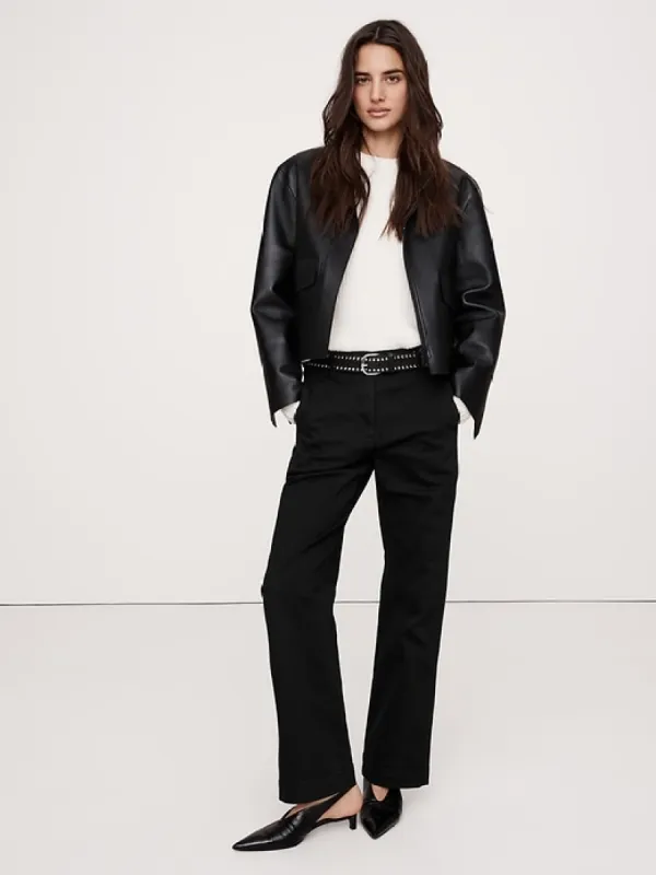 The Weekender Straight-Leg Pant sold by Banana Republic
