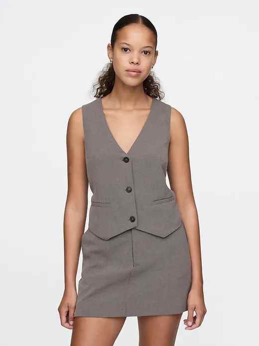 Cropped Vest sold by GAP