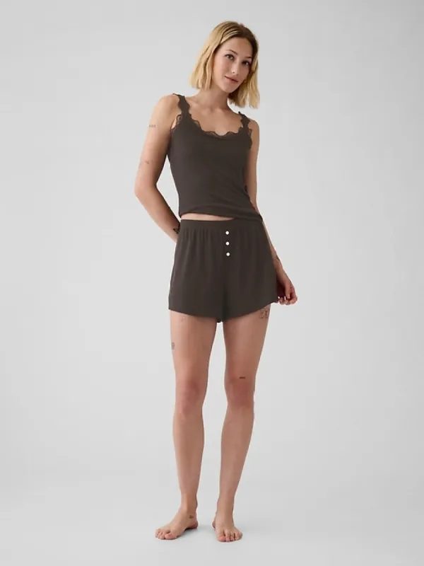 Mini Rib PJ Shorts sold by GAP