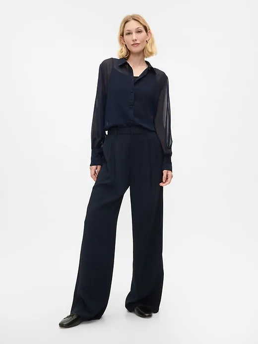 Recycled Sheer Shirt sold by GAP product image thumbnail 3