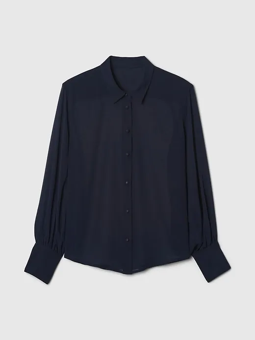 Recycled Sheer Shirt sold by GAP product image thumbnail 4