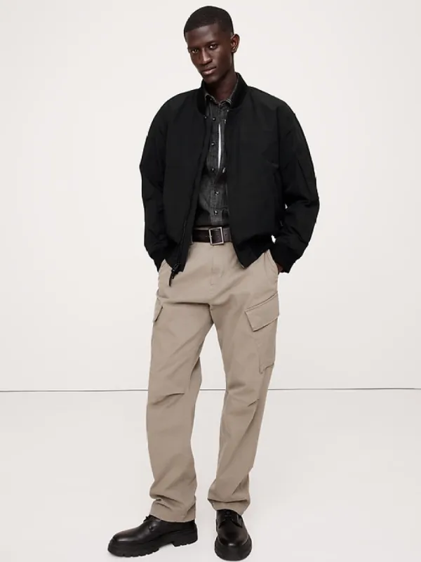 Water-Resistant Bomber Jacket sold by Banana Republic