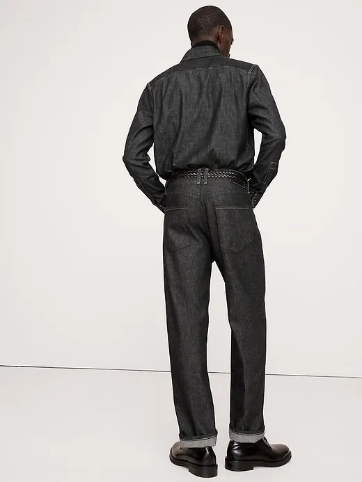 Tapered Straight Trouser Jean sold by Banana Republic product image thumbnail 2