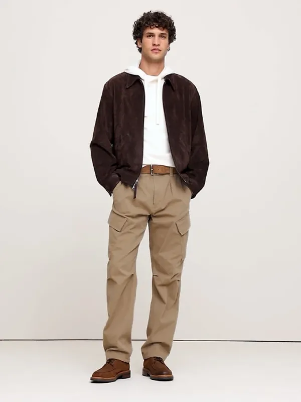 Brushed Twill Cargo Pant sold by Banana Republic