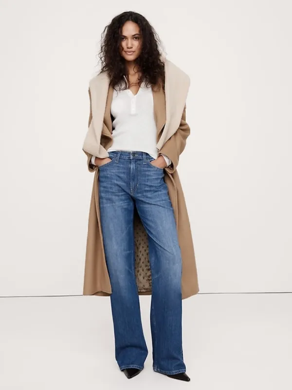 The Relaxed Flare Jean sold by Banana Republic