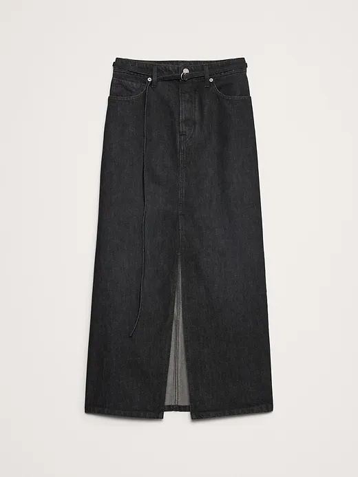 Denim Maxi Skirt sold by Banana Republic product image thumbnail 4